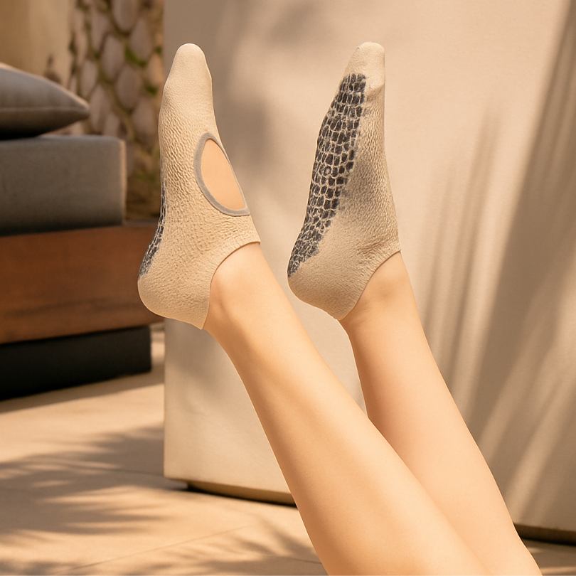 Pilates Socken | Anti-Rutsch - Griffsocken